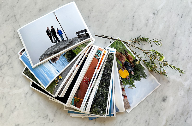 My stack of crumbles, ehh, photos